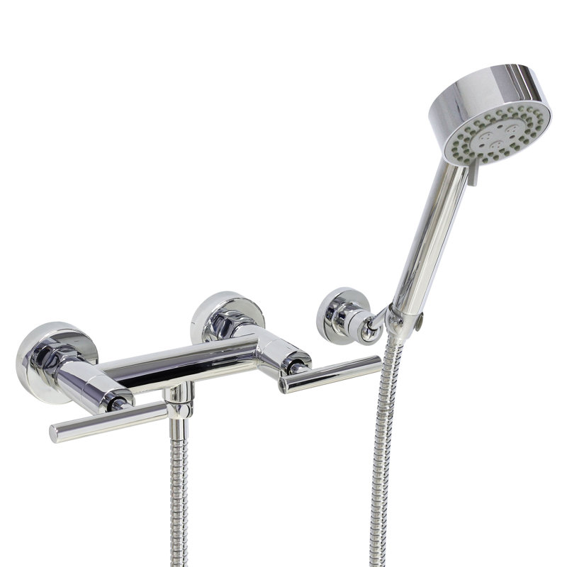 Modona Shower Mixer with Lever Handles & Reviews Wayfair